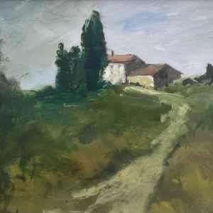 “The Road Together” 11×14 oil on board $5,930
