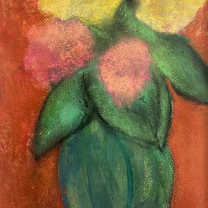 11" x 8" Pastel on Paper "Garden Bouquet" $95