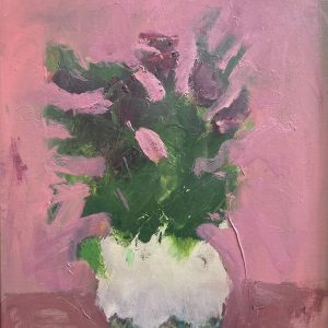 14" x 11" Oil on Canvas "Wedgewood Vase" $1050
