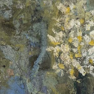 “Daisies” 8×5 oil on board $500