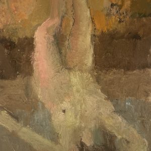 “Evening Beach” 16×12 oil on board $2,400