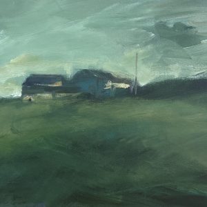 “A Guest at This Place II” 18×36 oil on canvas $19,250