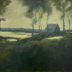 “Retreat II” 30×40 oil on canvas $38,500