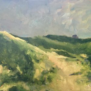 “Light in the Dunes” 30×40 oil on canvas $38,500