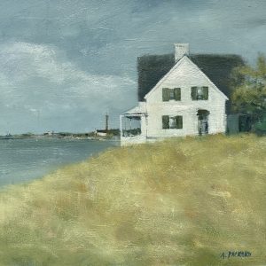 “First House” 18×24 oil on canvas $12,870