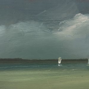 #176 5×10 oil on board $3,080