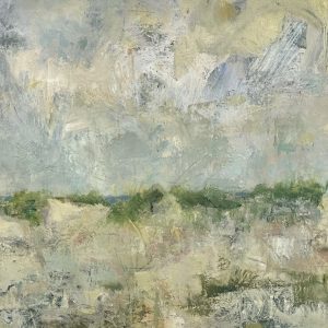 “Boy’s Beach” 36×96 oil on board $32,000