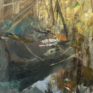 “Docked” 20×16 oil on linen $3,200
