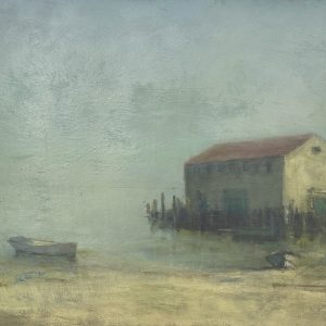 “Pier, 2017” 30×40 oil on canvas $38,500