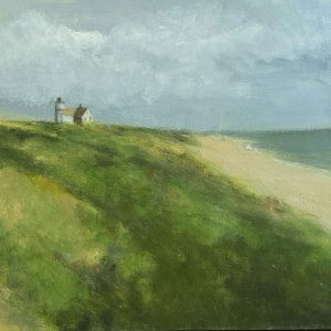 “Lone Lighthouse” 30×40 oil on canvas $38,500