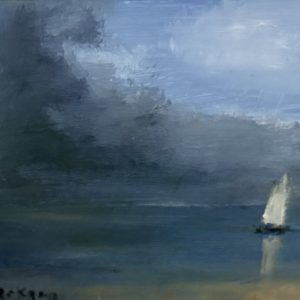 #225 6×8 oil on board $2,970