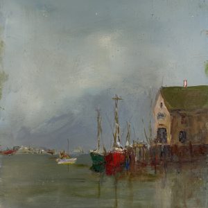 "Peaceful Harbor" 11x14 Oil on Board $5,930 SOLD