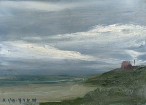 #302 4x6 oil on board $1,650 SOLD