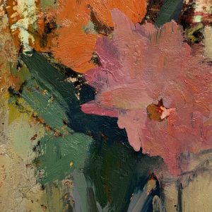"Lost in the Bloom" 6x12 Oil on Board $1,800 SOLD