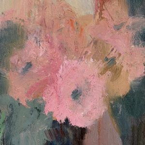 "Blushing Petals" 8x16 Oil on Board $2,100