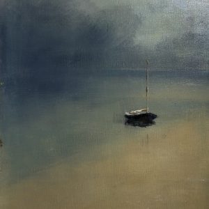"Waiting" 18x24 Oil on Board $12,870 SOLD