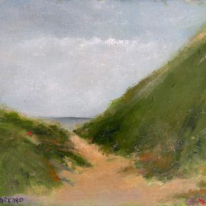 11" x 14" Oil on Board "Through" $5,930