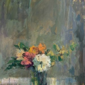 "Garden Whispers" 30x24 Oil on Canvas $8,000