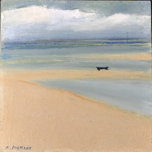 "Sand and Sea" 12x12 Oil on Board $5,540