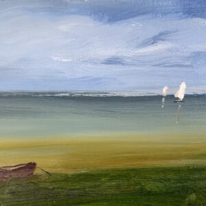 #319 6x12 oil on board $3,850