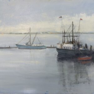 "At the Pier" 24x36 Oil on Canvas $25,850