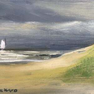 #329 5x7 Oil on Board $2,200