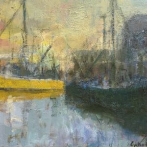 "Withdrawing" 18x24 Oil on Board $4,900