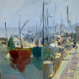 "Tethered II" 16x12 Oil on Board $7,390
